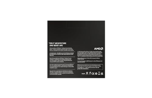 AMD Ryzen™ 5 9600X 6-Core, 12-Thread Unlocked Desktop Processor AM5