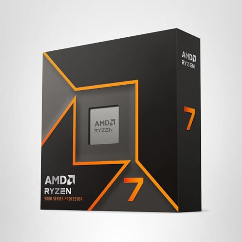 AMD Ryzen™ 7 9700X 8-Core, 16-Thread Unlocked Desktop Processor  AM5