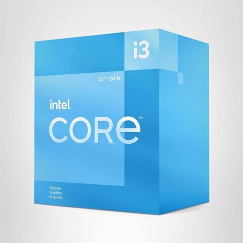 Intel Core i3-12100F 12th Gen Desktop Processor - PCIe 5.0 & DDR5 Support