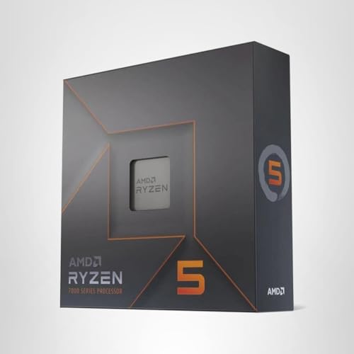 AMD Ryzen 5 7600X 6-Core, 12-Thread Unlocked Desktop Processor AM5