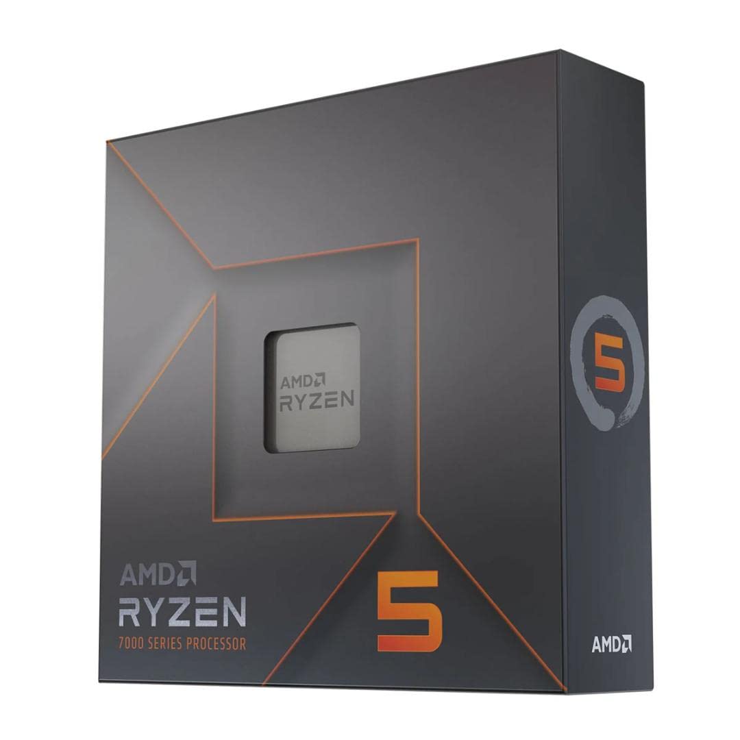 AMD Ryzen 5 7600X 6-Core, 12-Thread Unlocked Desktop Processor AM5