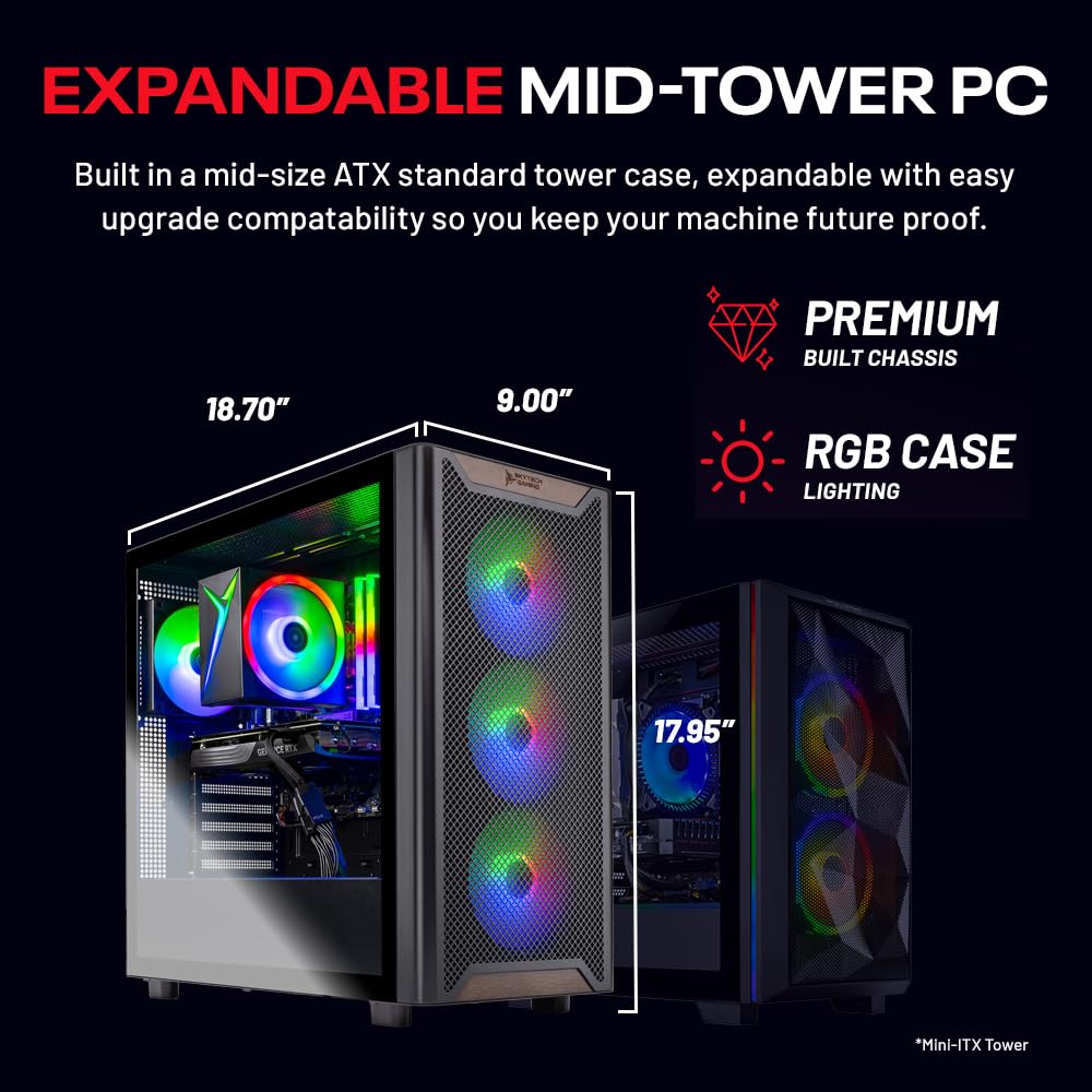 Skytech Gaming Chronos 3 Gaming PC - AMD Ryzen 7 5700 & RTX 5060