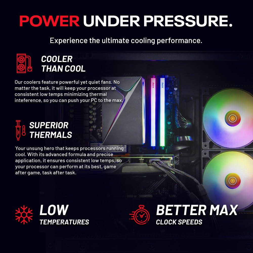 Skytech Gaming Azure 3 Gaming PC - Intel i5-14400F & RTX 5060 32GB DDR5