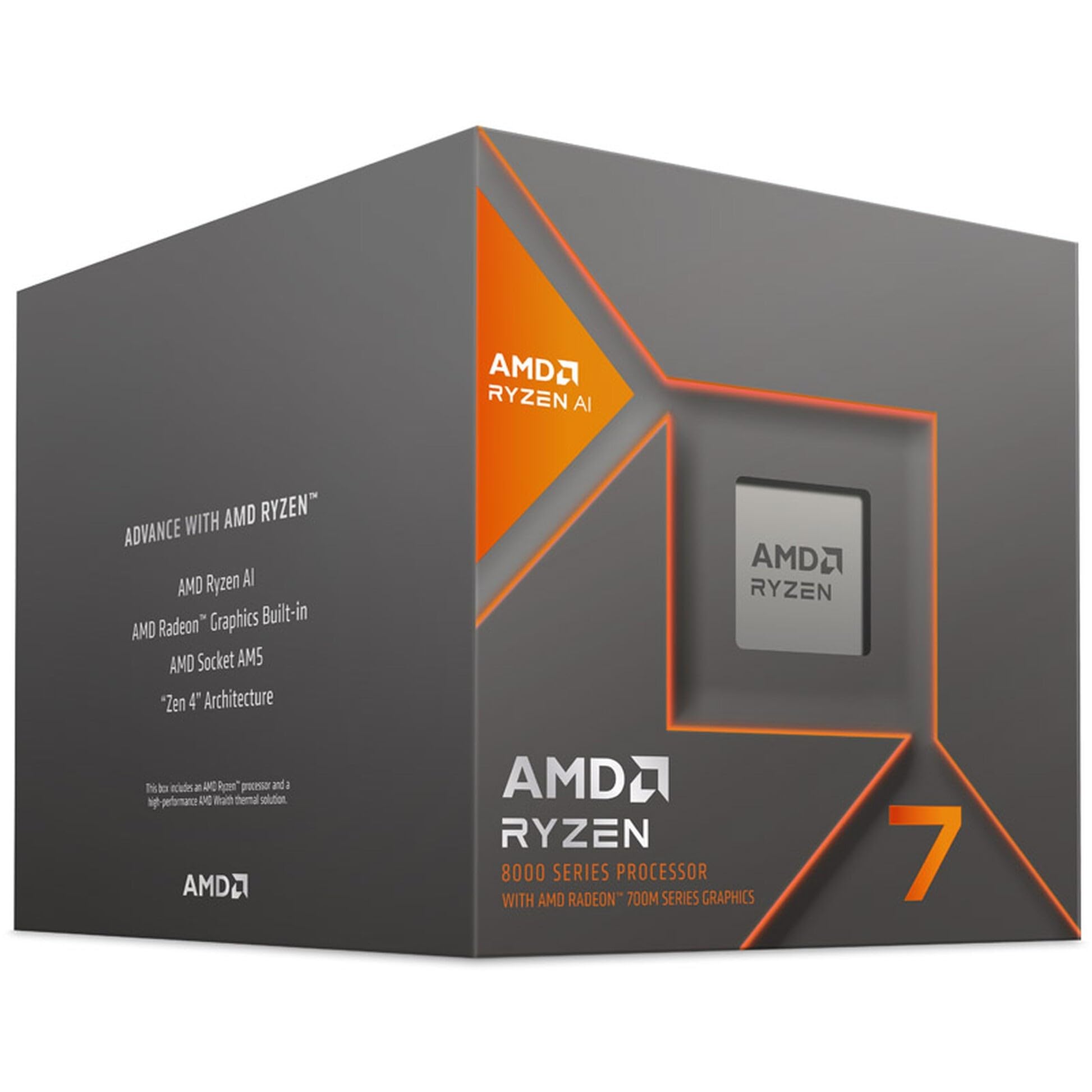 AMD Ryzen 7 8700G 8-Core, 16-Thread Desktop Processor  AM5