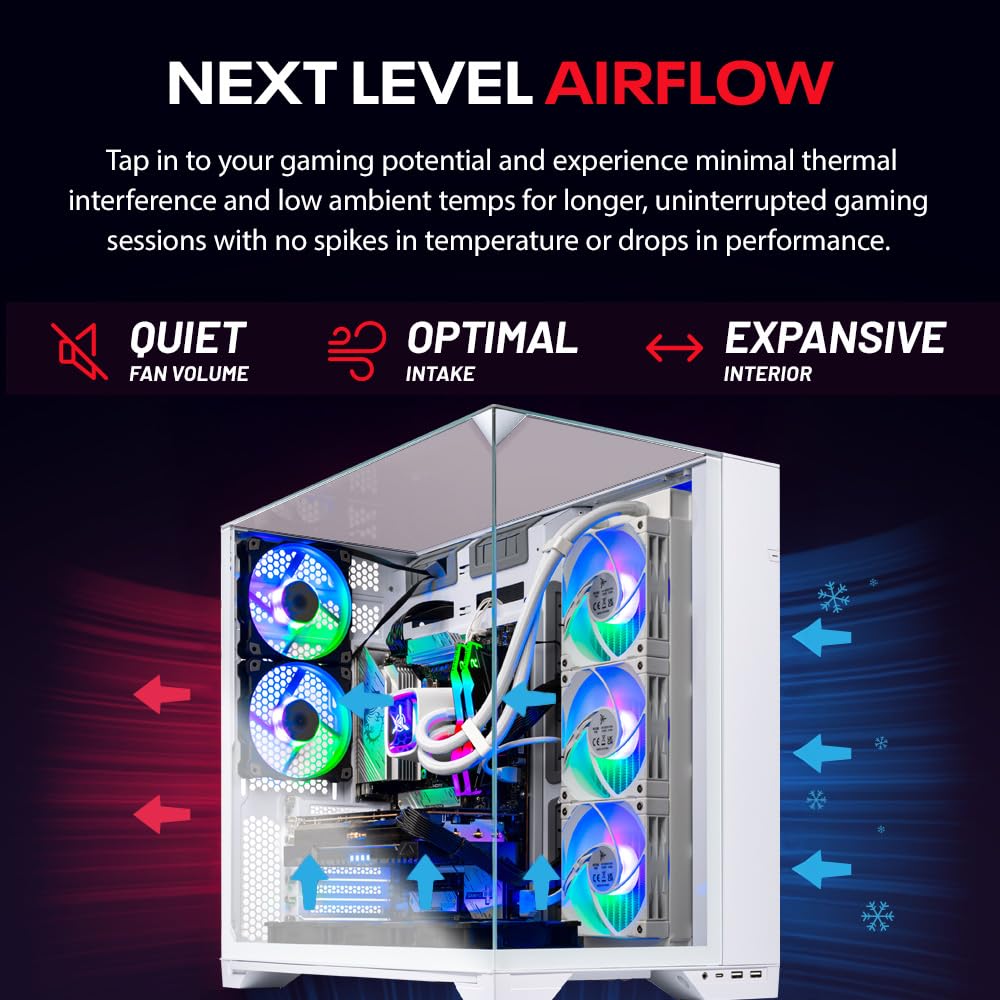 Skytech Gaming O11 Vision Gaming PC - AMD Ryzen 7 9800X3D | RTX 5080 16GB | 32GB