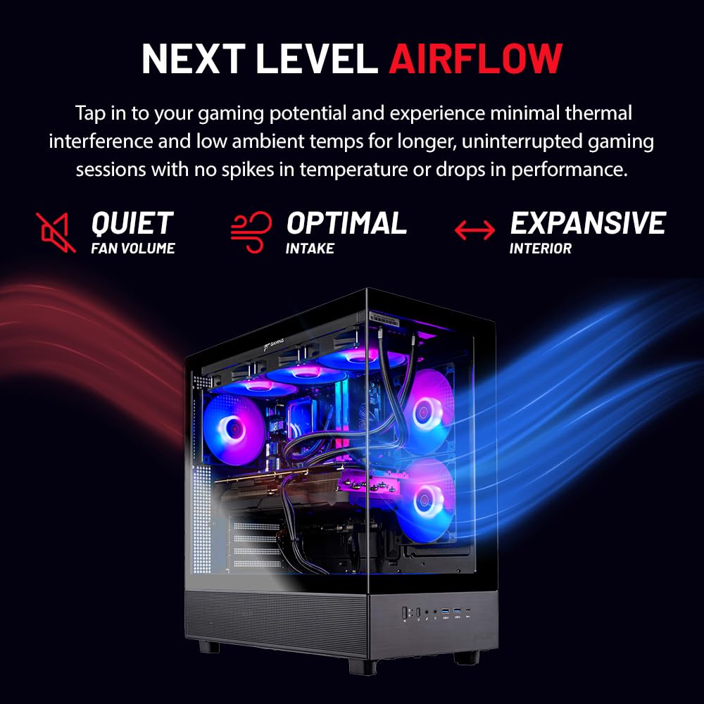 Skytech Gaming Azure 3 Gaming PC - Intel i7-14700F & RTX 5060 32GB DDR5 AIO