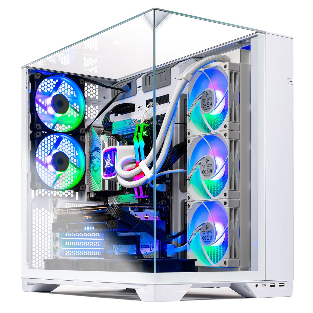 Skytech Gaming O11 Vision Gaming PC - AMD Ryzen 7 9800X3D | RTX 5080 16GB | 32GB