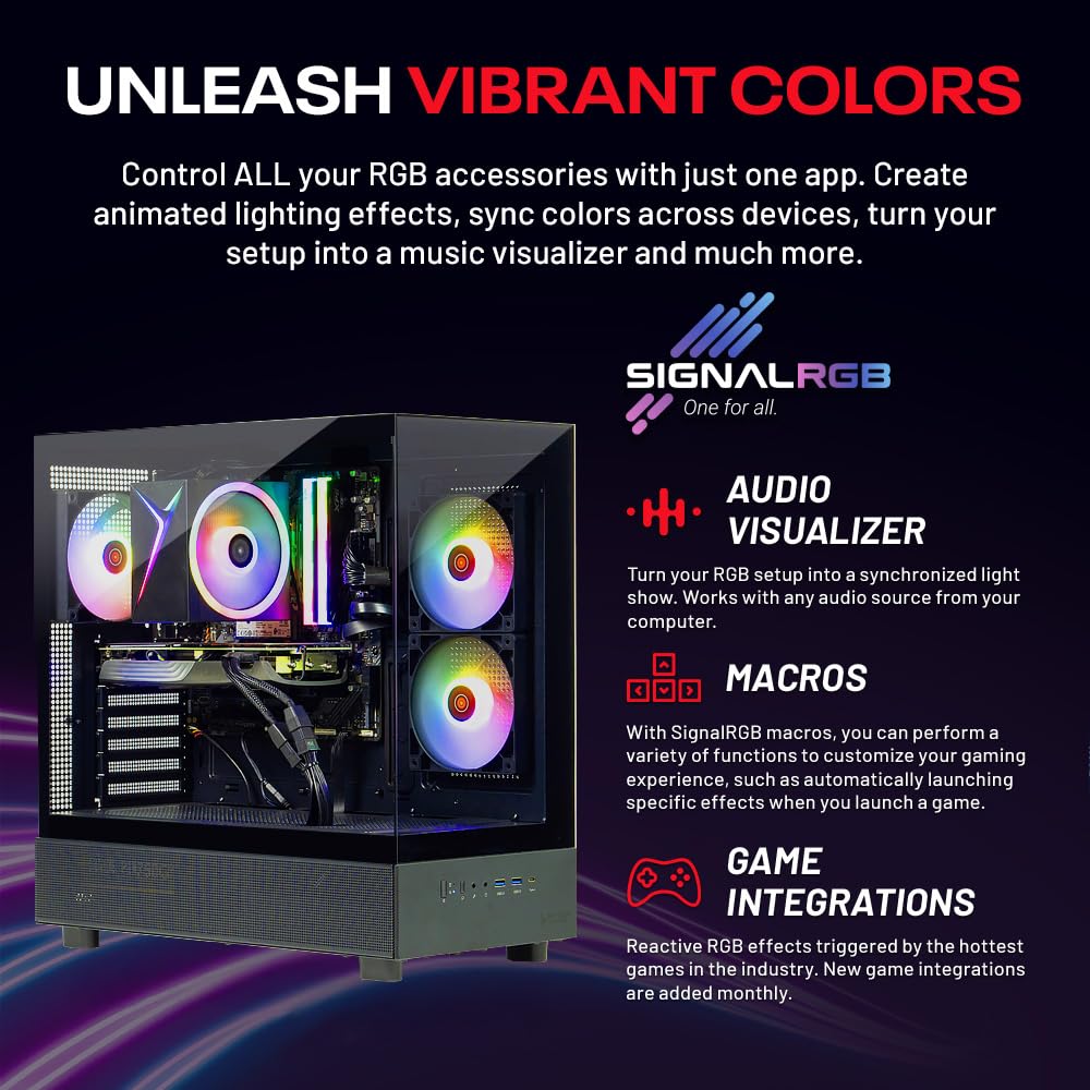 Skytech Gaming Azure 3 Gaming PC - Intel i5-14400F & RTX 5060 32GB DDR5