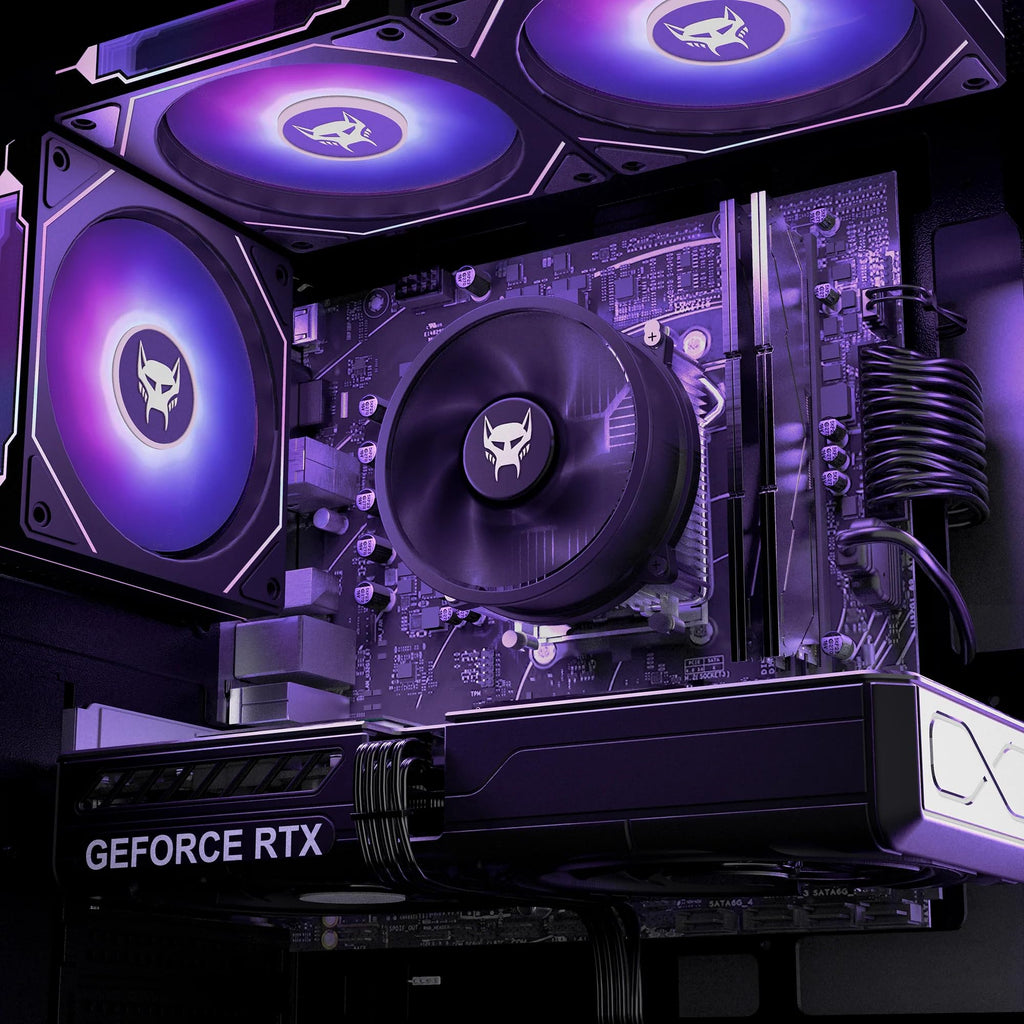 BEASTCOM Q5 Pro Gaming PC - AMD Ryzen 7 5700X (4.6GHz) | NVIDIA RTX 5070 Ti 16GB