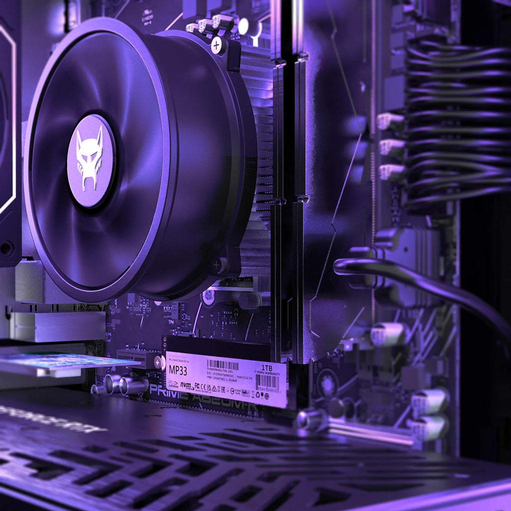 BEASTCOM Q5 Pro Gaming PC - AMD Ryzen 7 5700X (4.6GHz) | NVIDIA RTX 5070 Ti 16GB